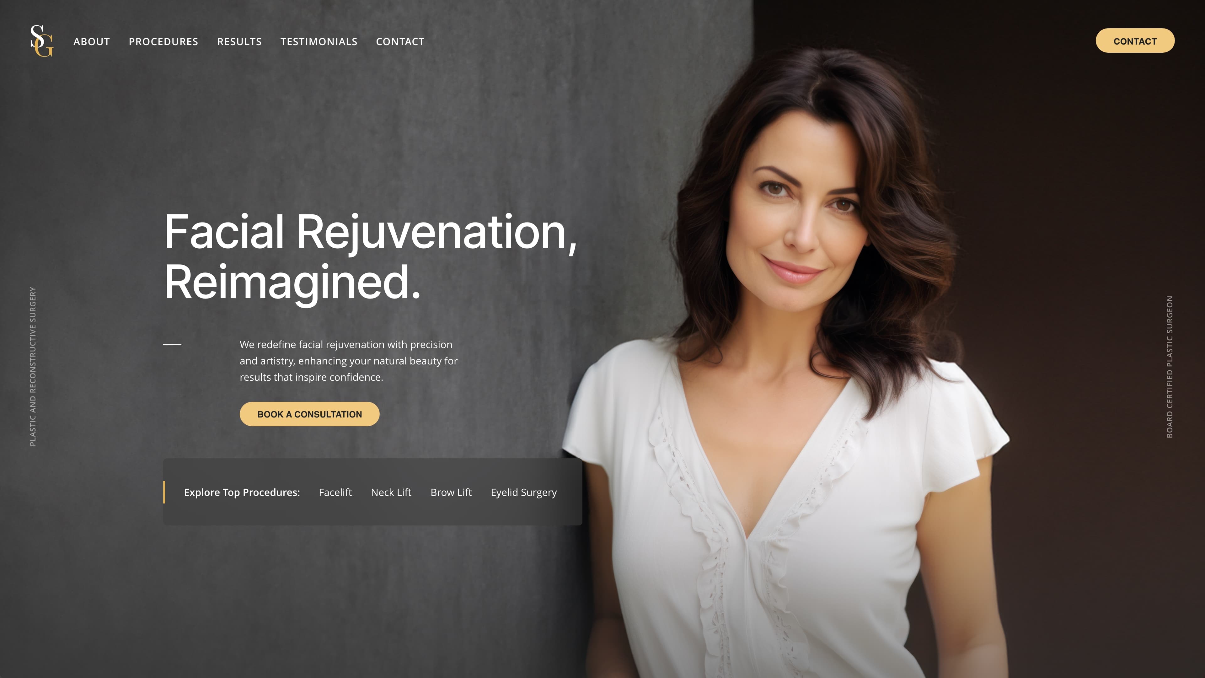 Facial Plastic Surgery Website Design